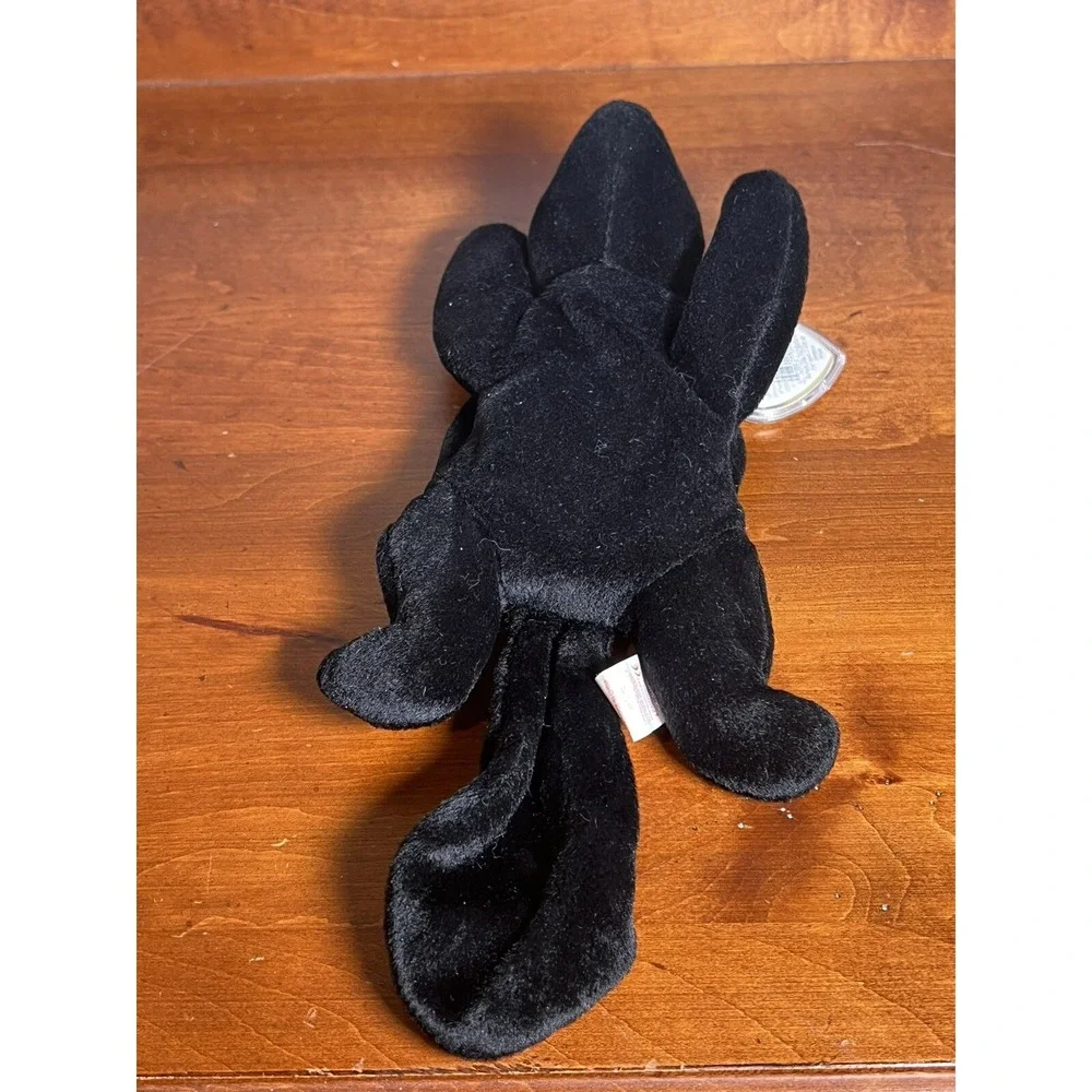 Ty Original Beanie Babies STINKY The Skunk Feb 13 1995 PE‎ PELLETS w/tags 10 In